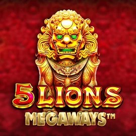 5 Lions Megaways logo by Pragmatic Play Princess Casino